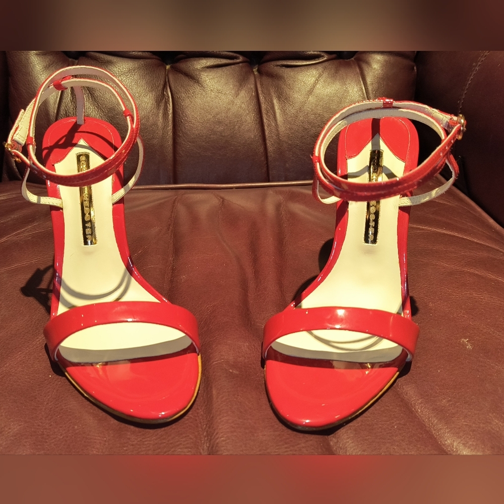 "KILLER" Stiletto heels by Sophia Webster Red